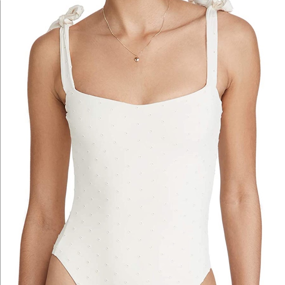 WeWoreWhat Pearl One Piece Swimsuit